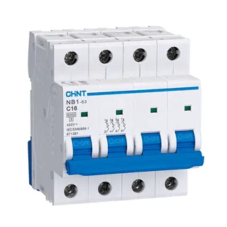 Chint Installatieautomaat 3-Polig+Nul