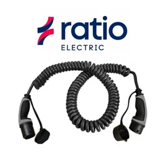 Afbeelding van Ratio Laadkabel Type 2 Mennekes - Spiraal
