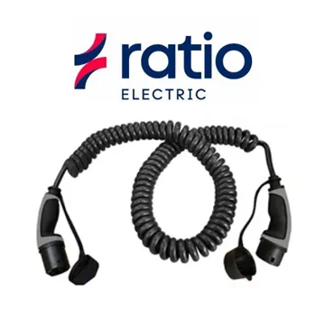 Afbeeldingen van Ratio Laadkabel Type 2 Mennekes - Spiraal